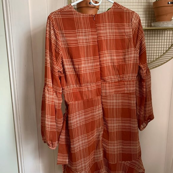 Burnt Orange Fall Dress from Altar'd State - Picture 2 of 3